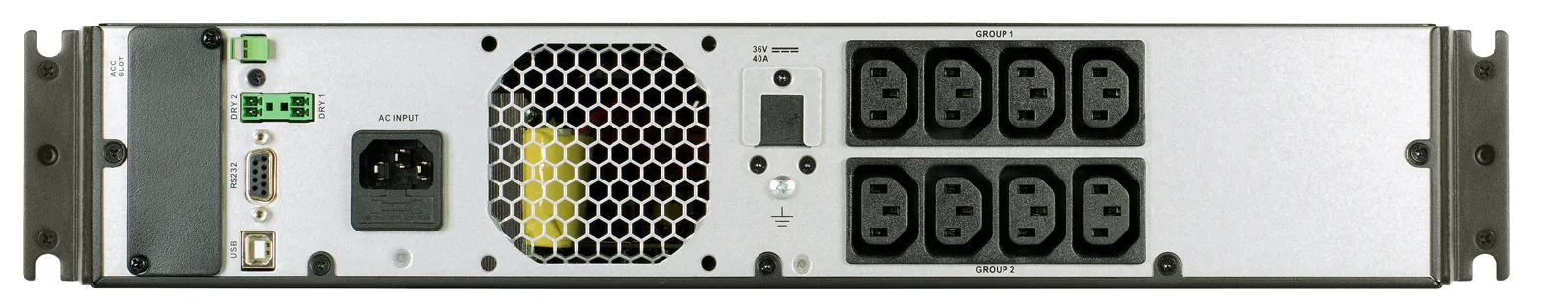 Keor SPE RT 750–3000 VA, vedere 2